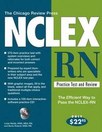 bokomslag The Chicago Review Press NCLEX-RN Practice Test and Review