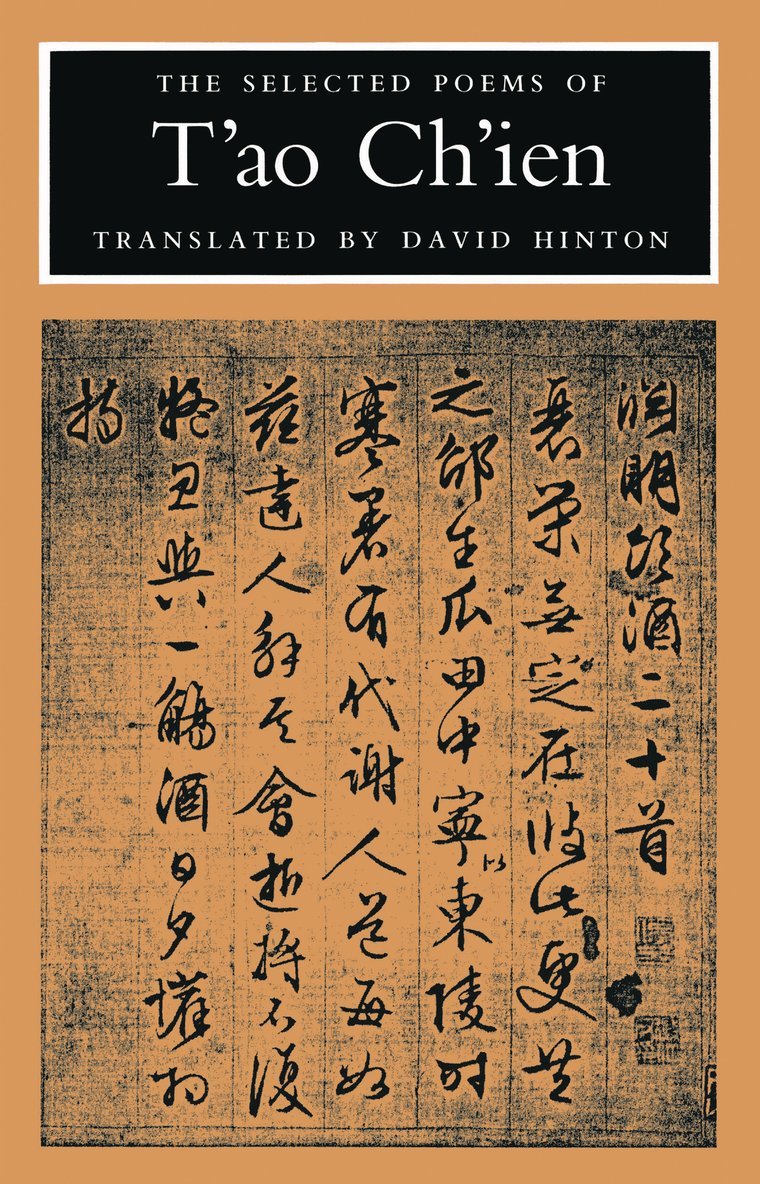 Tao Chien - Selected Poems of T'ao Ch'ien, Häftad