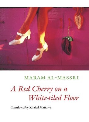 A Red Cherry on a White-tiled Floor 1