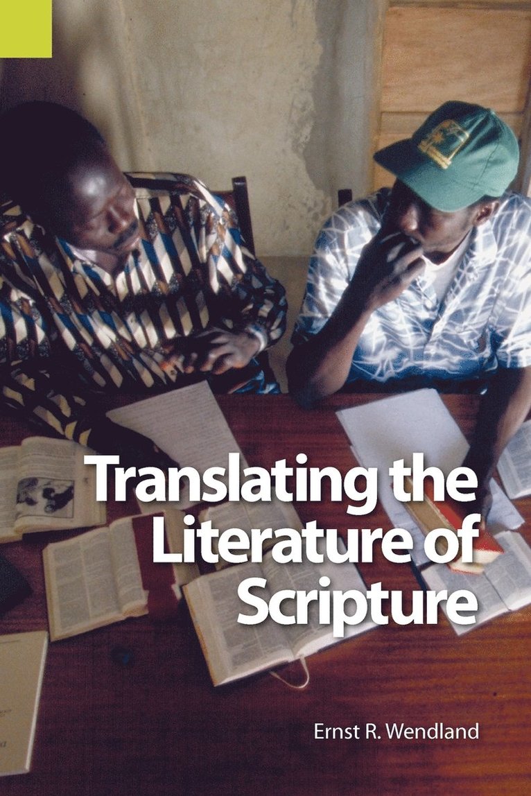 Translating the Literature of Scripture 1