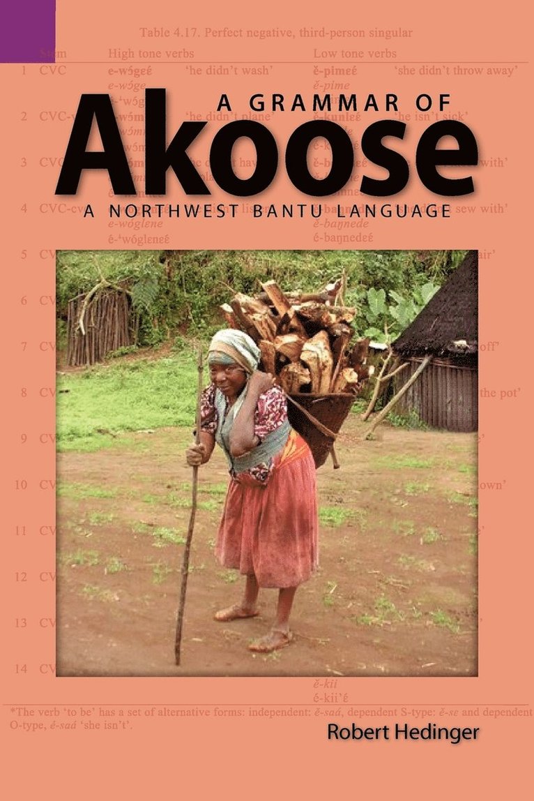 A Grammar of Akoose 1