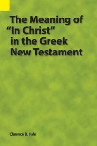 bokomslag The Meaning of &quot;In Christ&quot; in the Greek New Testament
