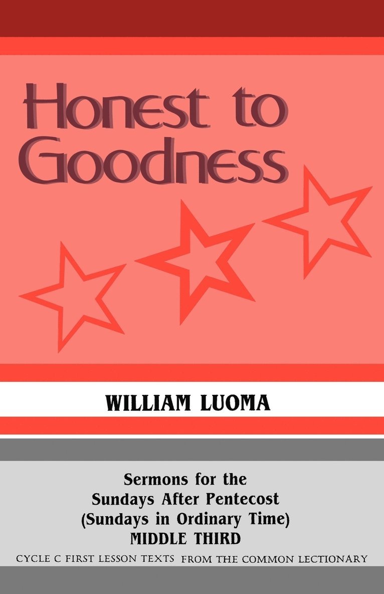 Honest To Goodness 1