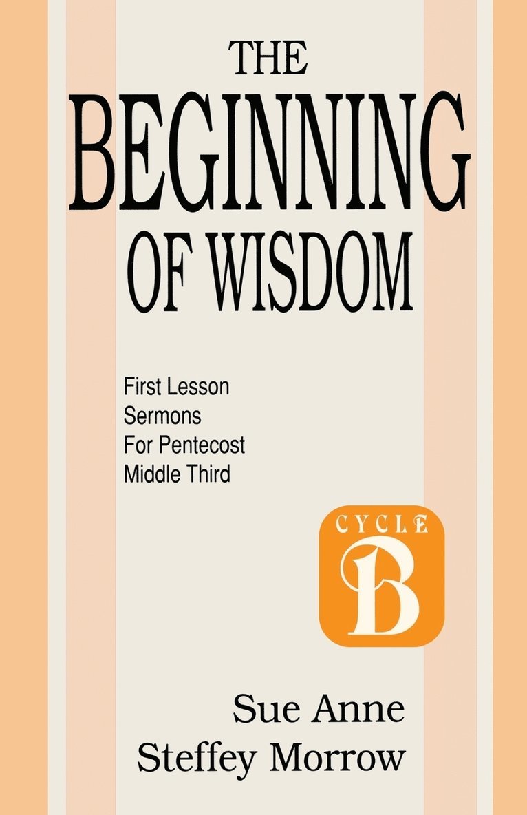 The Beginning of Wisdom 1