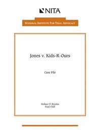 bokomslag Jones V. Kids-R-Ours: Case File