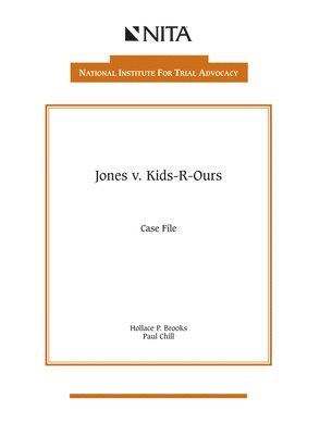 bokomslag Jones v. Kids-R-Ours: Case File