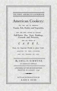 bokomslag American Cookery