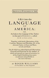 bokomslag A Key Into the Language of America