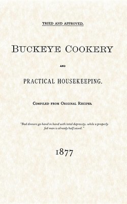 bokomslag Buckeye Cookery and Practical Housekeeping