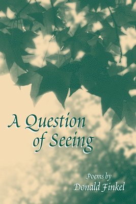 A Question of Seeing 1