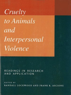 Cruelty to Animals and Interpersonal Violence 1