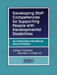 bokomslag Developing Staff Competencies for Supporting People with Developmental Disabilities