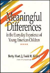 bokomslag Meaningful Differences in the Everyday Experience of Young American Children