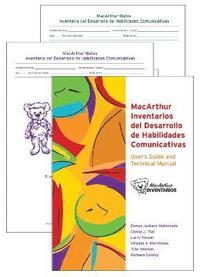 bokomslag Macarthur Communicative Development Inventories (CDIs)  Complete Set of Macarthur Inventarios (User's Guide and Package of 25 of Each Form)