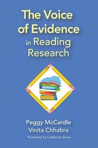bokomslag The Voice of Evidence in Reading Research