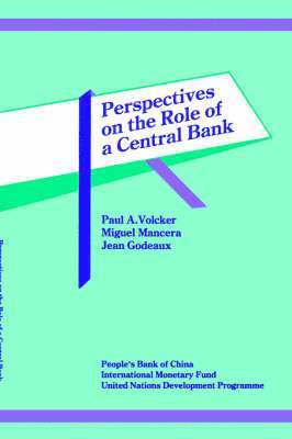 bokomslag Perspectives on the Role of a Central Bank