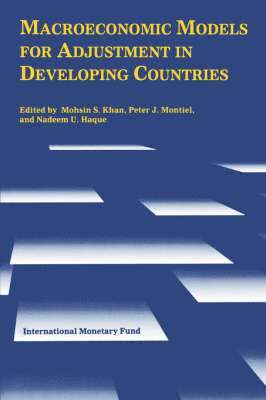 Macroeconomic Models for Adjustment in Developing Countries 1