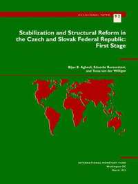 bokomslag Occasional Paper No 92; Stabilization and Structural Reform in Czech and Slovak Federal Republic