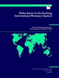 bokomslag Policy Issues in the Evolving International Monetary System