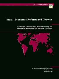 bokomslag India  Economic Reform and Growth