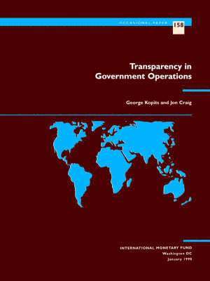 bokomslag Transparency in Government Operations