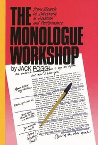 bokomslag Monologue Workshop