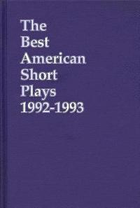 bokomslag The Best American Short Plays 1992-1993