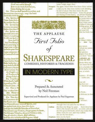 bokomslag Applause First Folio of Shakespeare in Modern Type