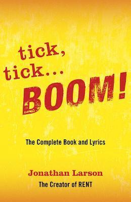 bokomslag tick tick ... BOOM!