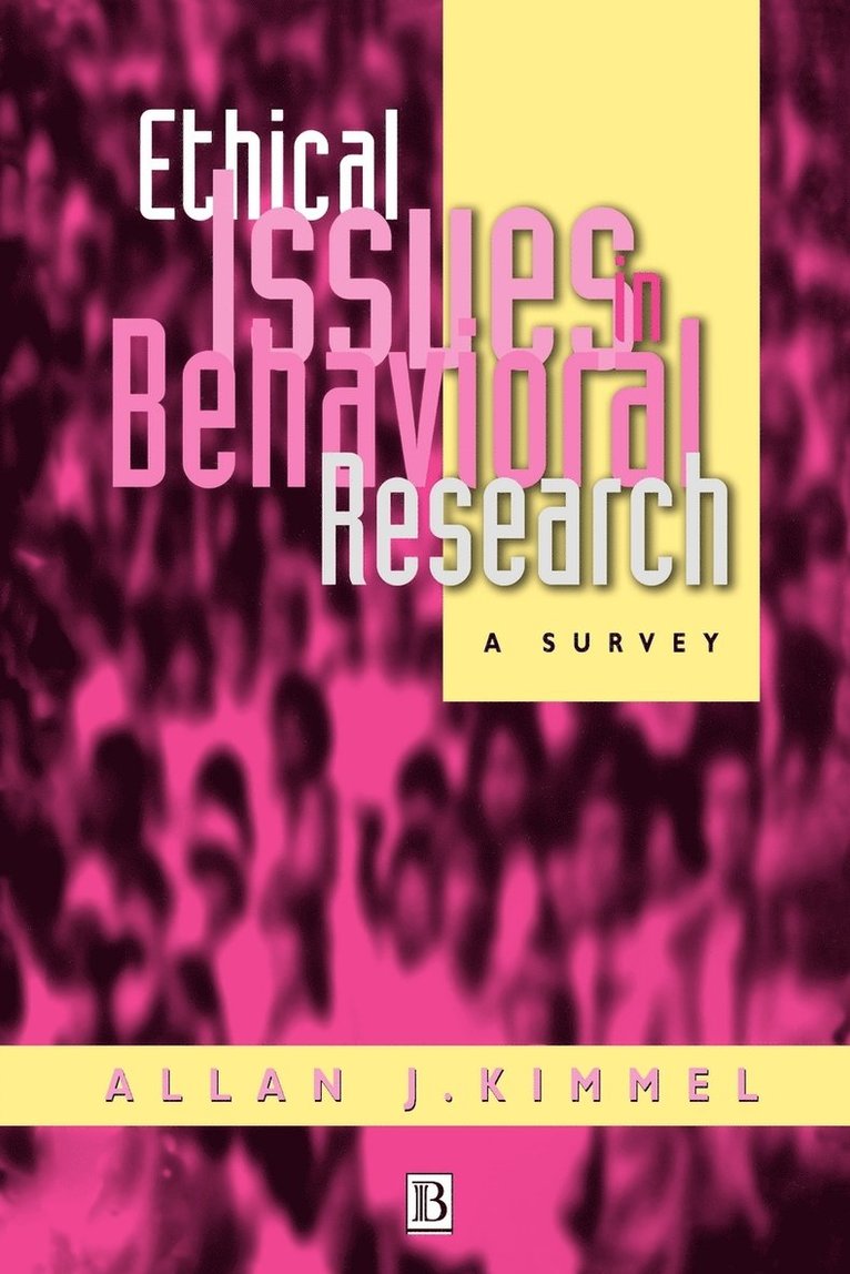 Ethical Issues in Behavioral Research 1