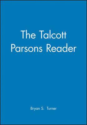 bokomslag The Talcott Parsons Reader