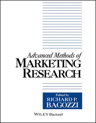 Richard Bagozzi - Advanced Marketing Research, Häftad