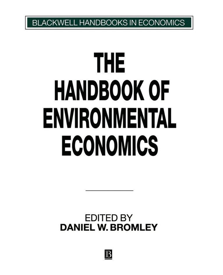 The Handbook of Environmental Economics 1