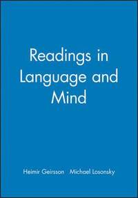 bokomslag Readings in Language and Mind