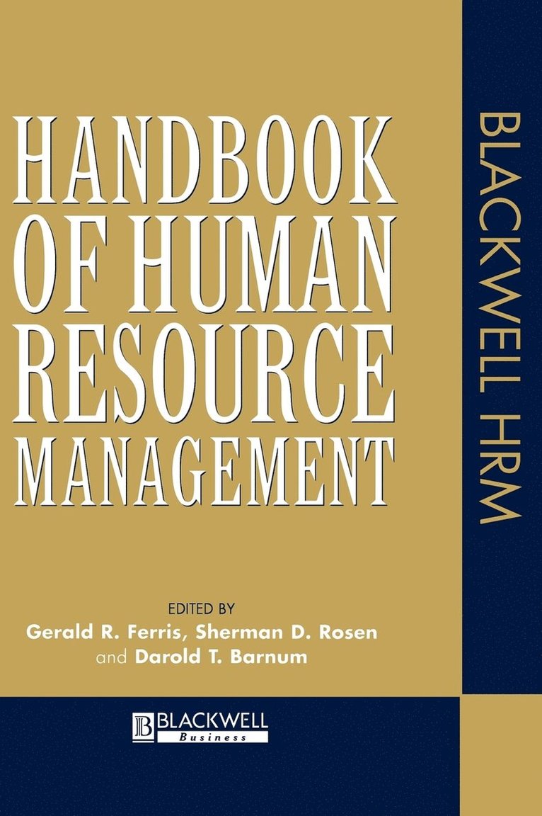 Handbook of Human Resource Management 1