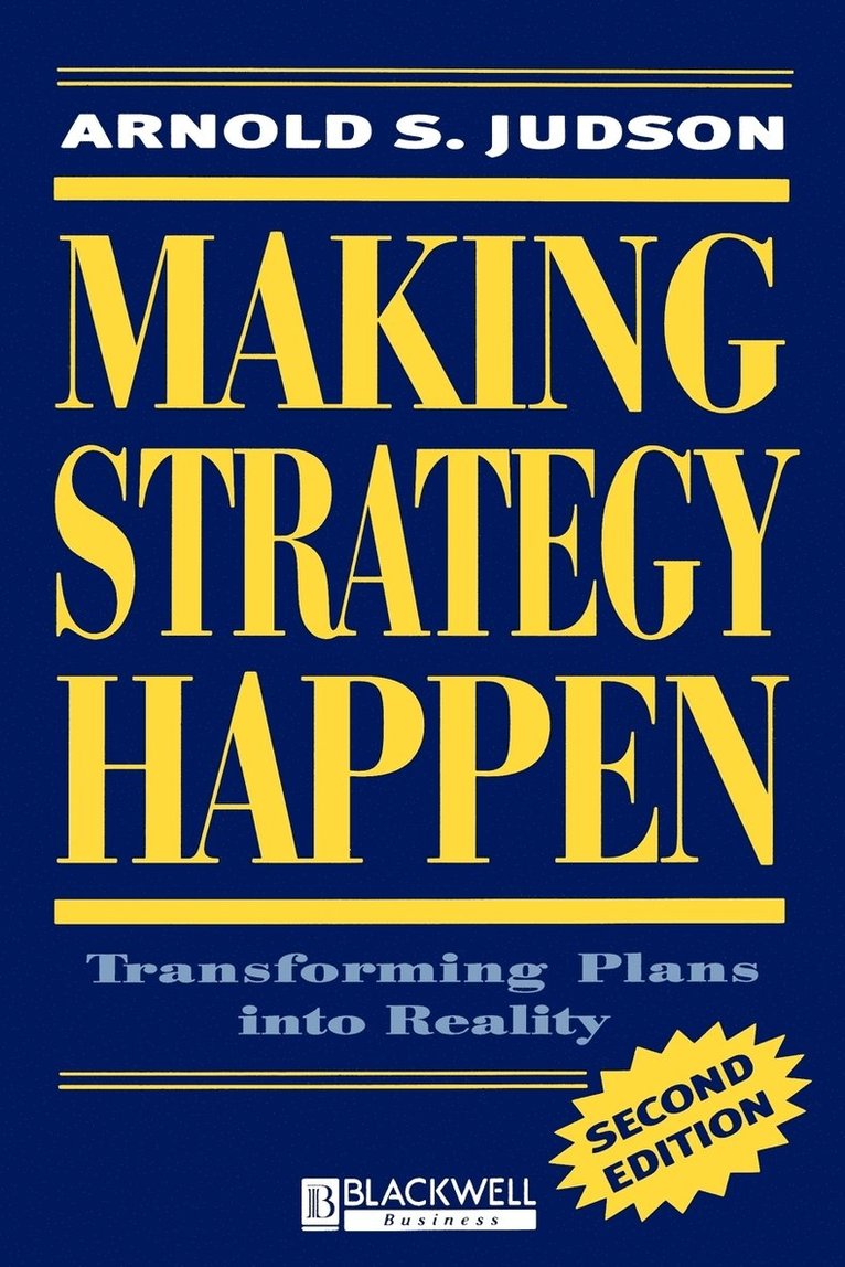 Making Strategy Happen 1