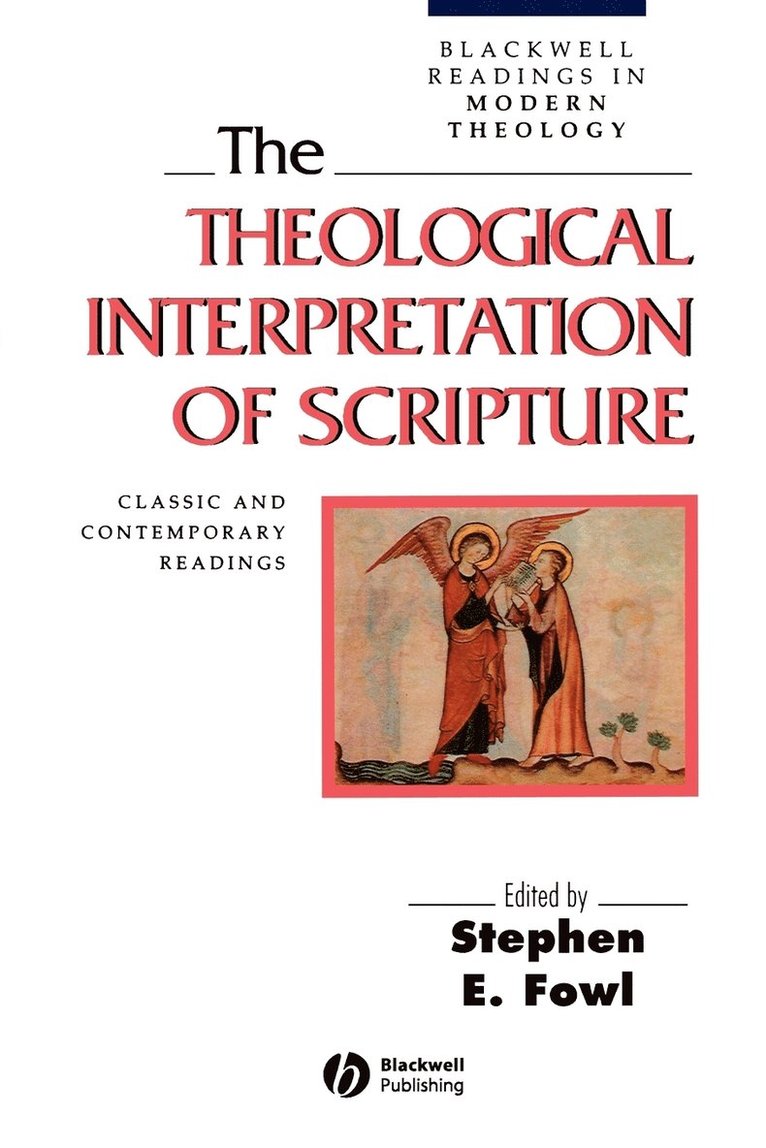Fowl, Stephen E. Fowl - Theological Interpretation of Scripture, Häftad