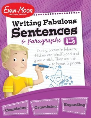 bokomslag Writing Fabulous Sentences & Paragraphs, Grade 4 - 6 Teacher Resource