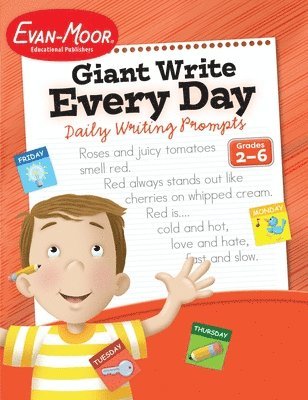 bokomslag Giant Write Every Day: Daily Writing Prompts, Grade 2 - 6 Teacher Resource