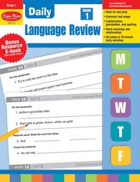 bokomslag Daily Language Review, Grade 1 Teacher Edition