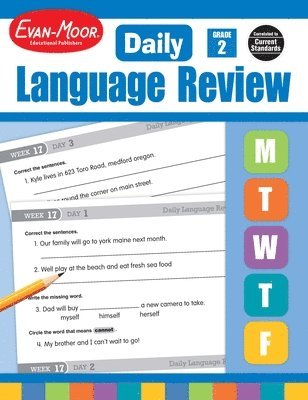 bokomslag Daily Language Review, Grade 2 Teacher Edition