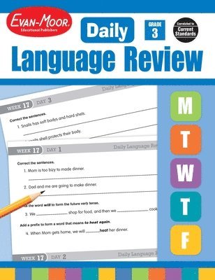 bokomslag Daily Language Review, Grade 3 Teacher Edition