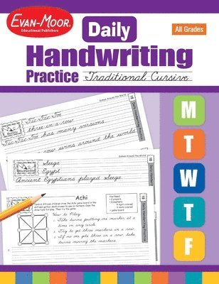 Evan-Moor Educational Publishers - Daily Handwriting Practice: Traditional Cursive, Kindergarten - Grade 6 Teacher Edition, Häftad