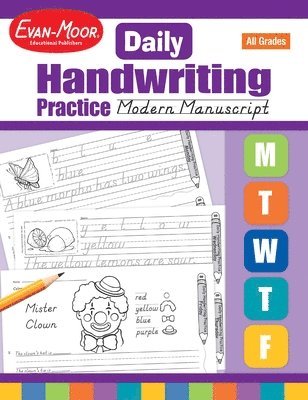 Evan-Moor Educational Publishers - Daily Handwriting Practice: Modern Manuscript, Kindergarten - Grade 6 Teacher Edition, Häftad