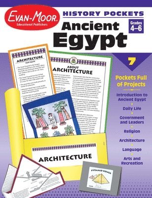 Evan-Moor Educational Publishers - History Pockets: Ancient Egypt, Grade 4 - 6 Teacher Resource, Häftad