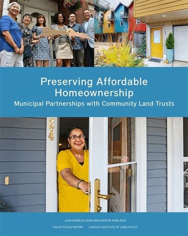 John Emmeus Davis, Kristin King-Ries - Preserving Affordable Homeownership, Häftad