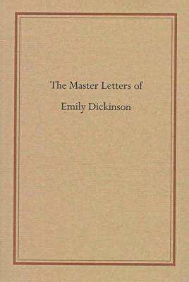 bokomslag The Master Letters of Emily Dickinson