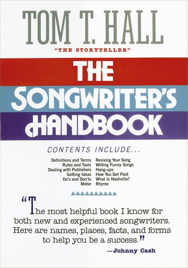 Tom Hall - Songwriter's Handbook, Häftad