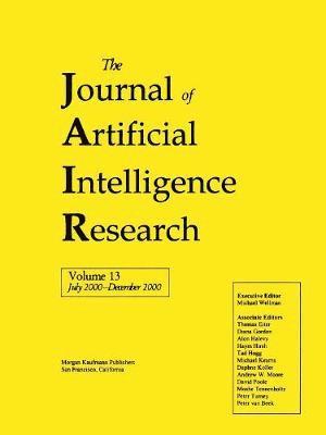 Journal of Artificial Intelligence Research, Volume 13 (JAIR) 1
