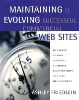 bokomslag Maintaining and Evolving Successful Commercial Web Sites